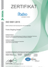 Zertifikat ISO 9001 2015 DE