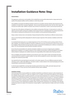 Step installation guidance note 