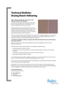 Marmoleum Drying Room Yellowing Fact Sheet