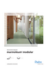 Marmoleum Modular brochure