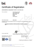 Bamber Bridge ISO 14001 certificate