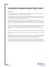 Flotex sheet installation guidance note 