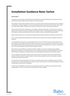 Sarlon installation guidance note 