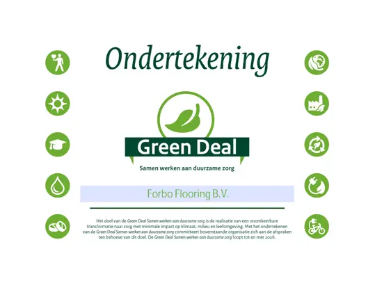 Green Deal Duurzame Zorg