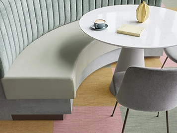 Allura Decibel - 9565 ginger twill, 9566 raspberry twill & 9568 pistacchio twill