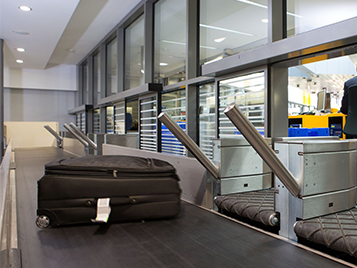 Manipulación de equipajes en el aeropuerto