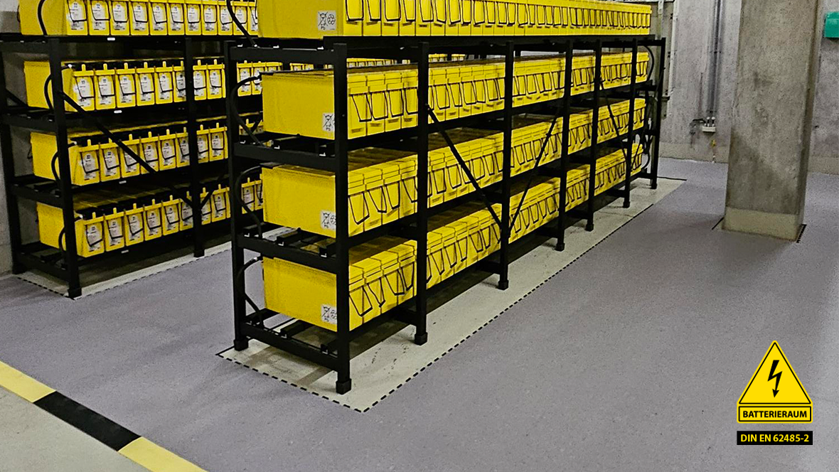 Forbo | Bodenbeläge für Batterieräume | Colorex Plus BN Forbo | Bodenbeläge für Batterieräume | Colorex Plus BN