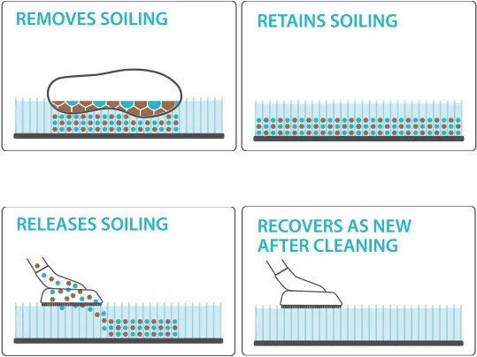 Revêtement de sol tapis de propreté Coral | Forbo Flooring Systems