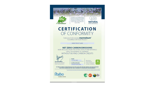 co2 certificate