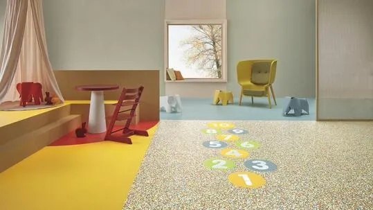 Selected File: Sphera Energetic 50201 yellow, 50239 ice & 50241 madder red homogeneous flooring
