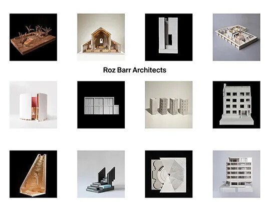 Architectural models by Roz Architects