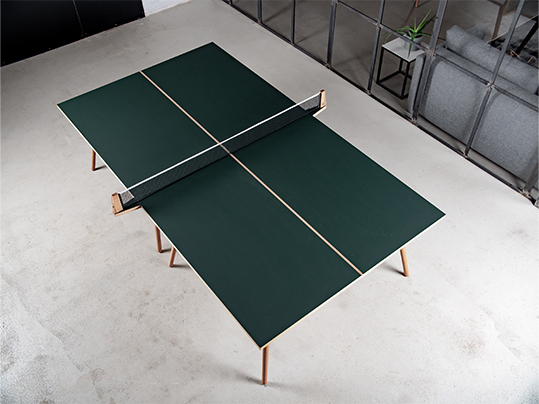 Pingpong table Furniture Linoleum 4174 Via copenhagen