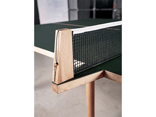 Pingpong table detail net Furniture Linoleum 4174 Via copenhagen