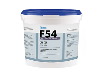 F54  Forbo Permanent bond vinyl sheet and flotex carpet adhesive 