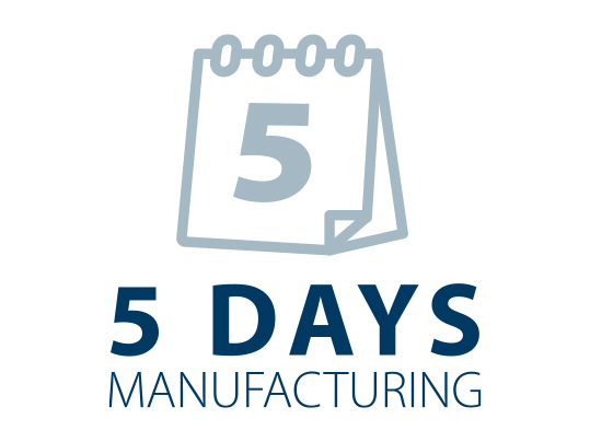 5 day manufacturing