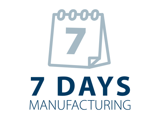 7 day manufacturing