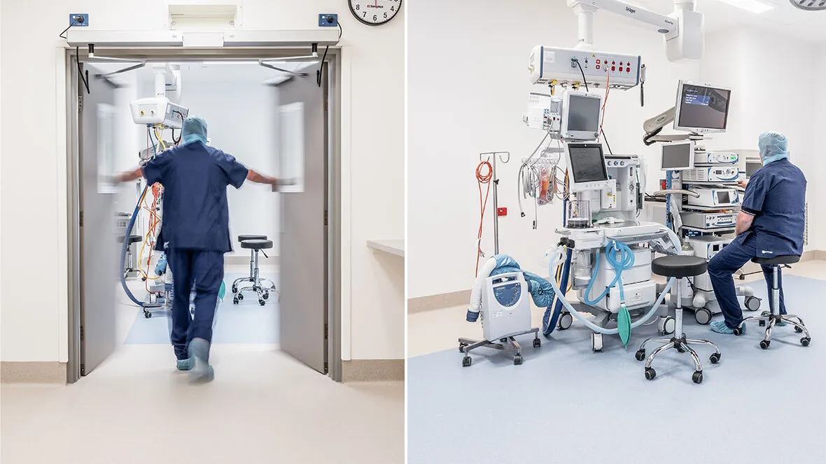 Bacchus Marsh Hospital Theatres: healthcare flooring products