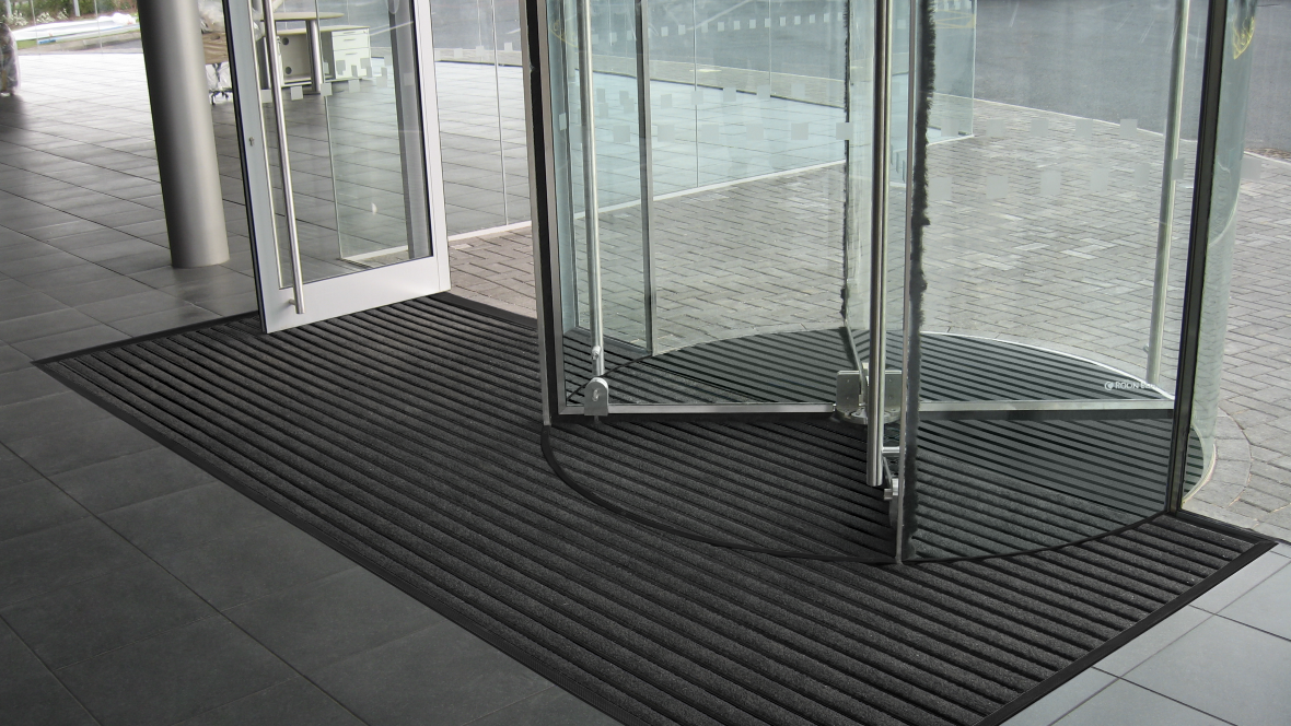 Image of Nuway Black Anodised barrier matting