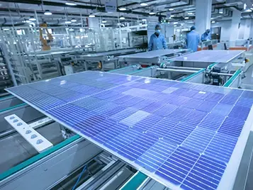 07/22 Press Image Solar Panel Manufacturing