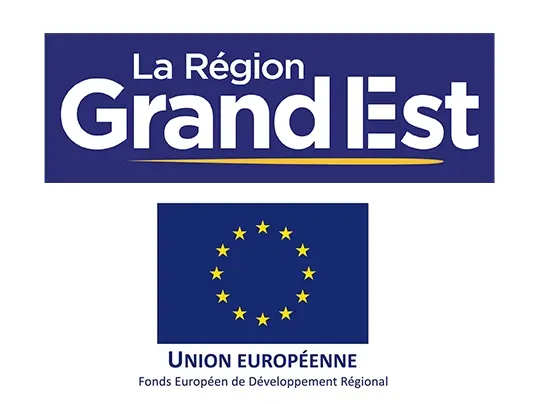 Logos Union Européenne et Grand Est 