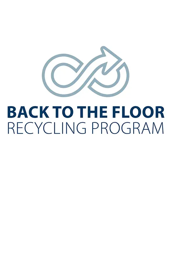Logotyp för back to the floor-programmet