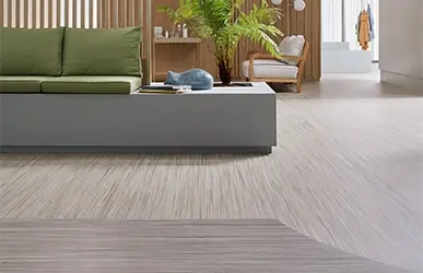 Linoleum sustainable floor