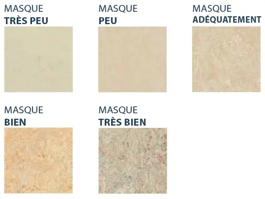 camoflage tiles marmoleum CA FR
