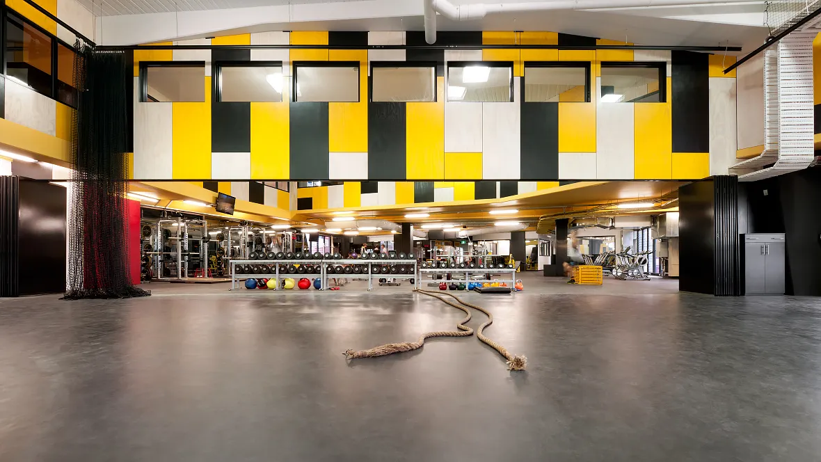 Flooring for Gyms, Changing Rooms