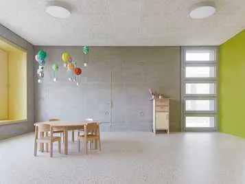 Marmoleum im Kindergarten