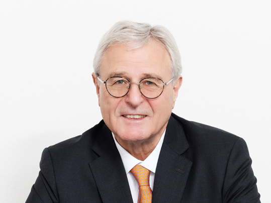 Portrait photograph of This E. Schneider, Executive Chairman of the Board of Directors at Forbo