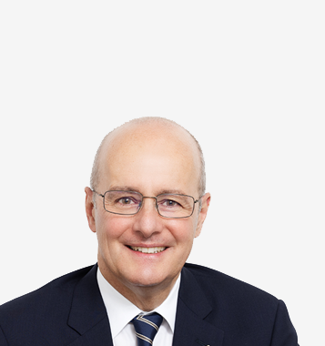 Portrait photograph of  Vincent Studer, member of the Board of Directors at Forbo
