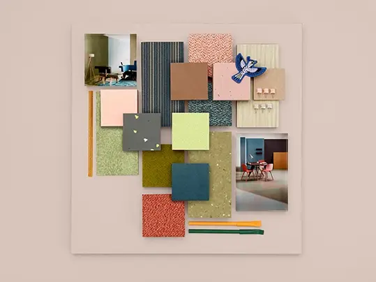 Dynamics of a Building | Connecting - mood board | Forbo Flooring Systems