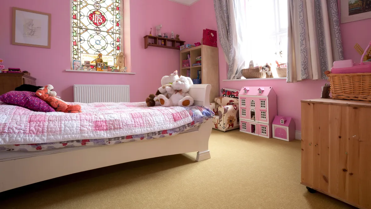 Poppy's Bedroom- Flotex Colour