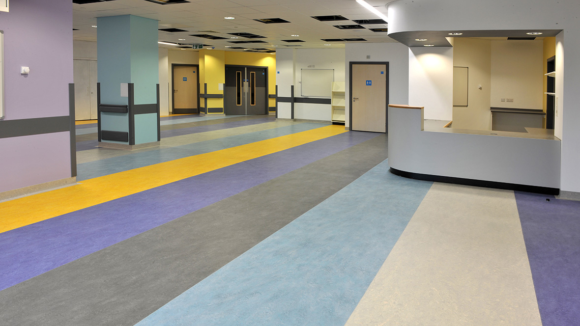 Victoria Hospital - Marmoleum