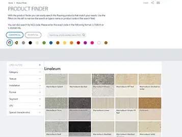 Product finder | Forbo Flooring Systems