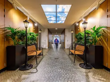 Woonzorgcomplex Aan de Breijewaeg - digitaal geprinte vloer