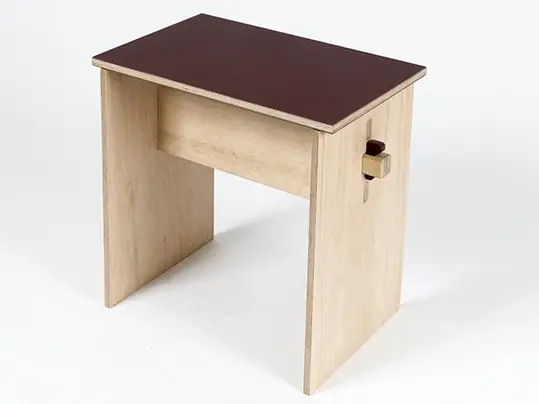 Student Challenge KADK Denmark | Multi-functional stool by Kasper | Forbo Flooring Systems