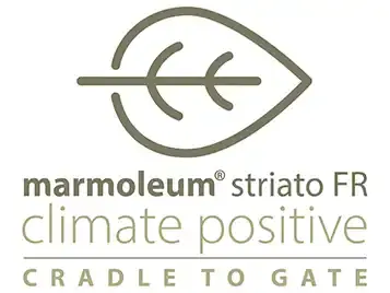climate positive Marmoleum striato