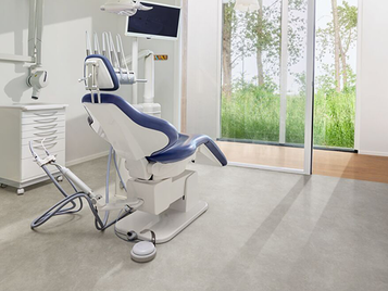 Eternal-10032 610032 fossil stucco_11542 traditional oak-used for dental clinic treatment room