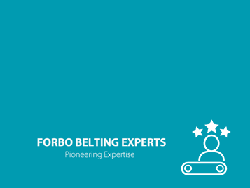 Our Forbo belting experts can help you find the right product