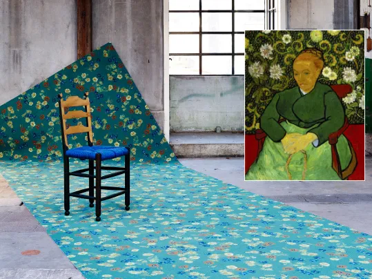 Example floral interpretation Van Gogh
