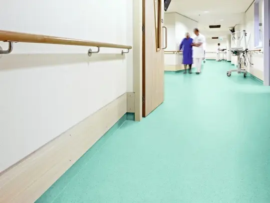 Sphera essence flooring in a healthcare setting