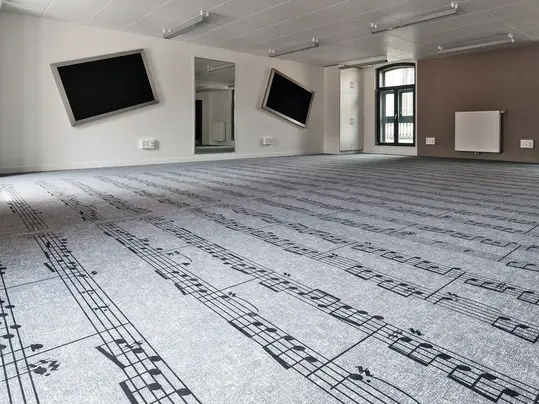 Revêtement de sol personnalisé sur-mesure textile floqué Flotex | Forbo Flooring Systems