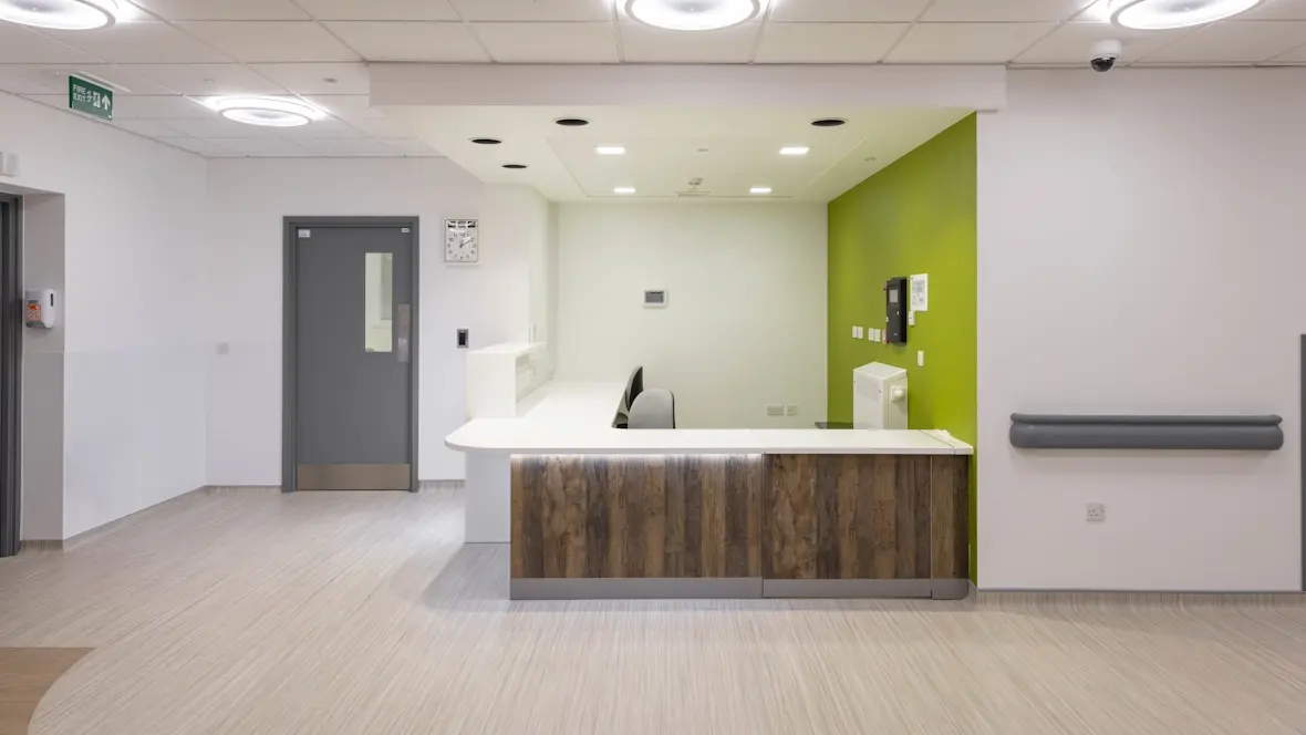 Hammersmith Hospital Reception 