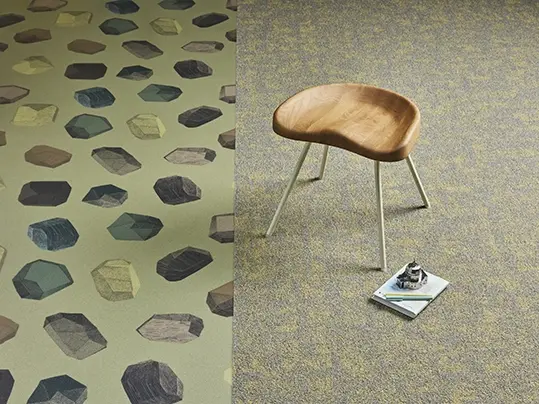 Mood of the Season SEVEN | Sommer 2024 | 272009 soft yellow stone, 4608 corn silk | Forbo Flooring Systems