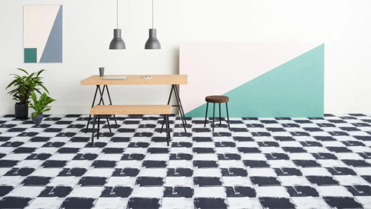Vinyl Custom Flooring Forbo, Tile Linoleum Flooring Patterns