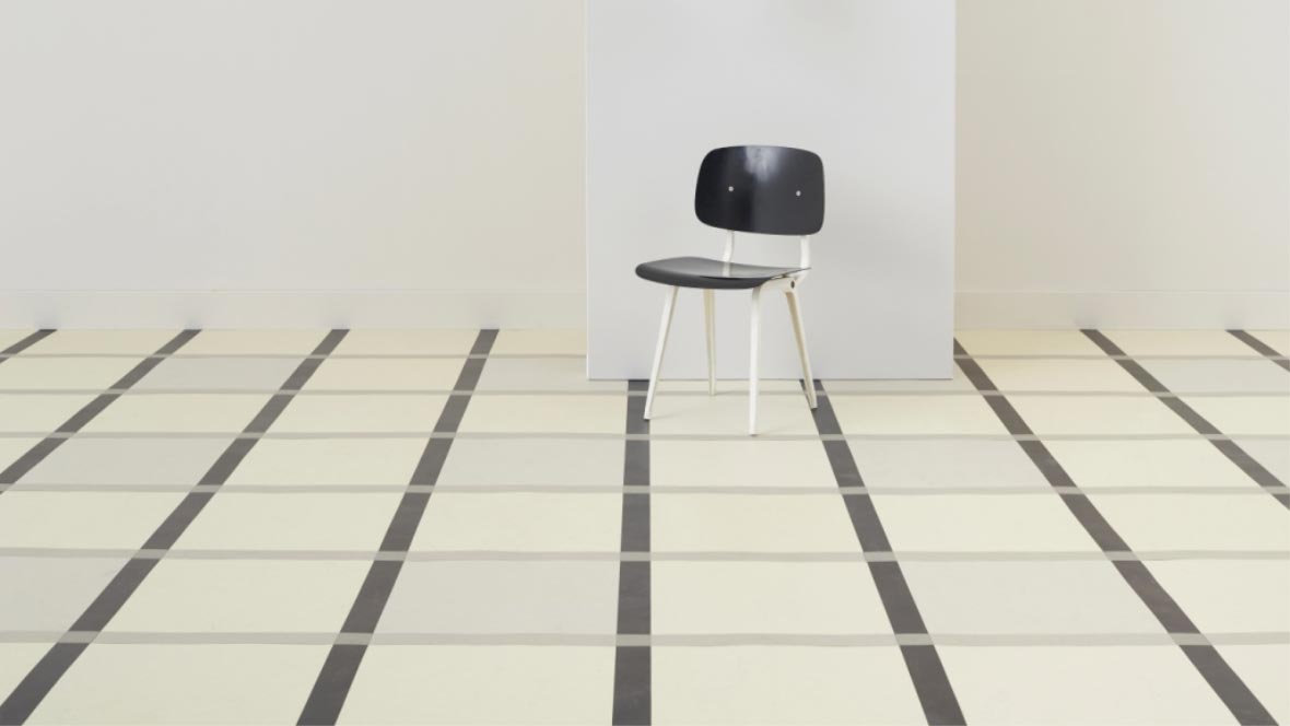 Image of Snakes & Ladders flooring laid out in commercial space