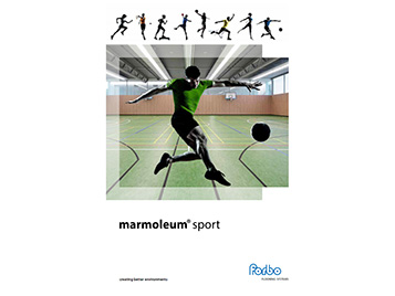 Marmoleum Sport brochure
