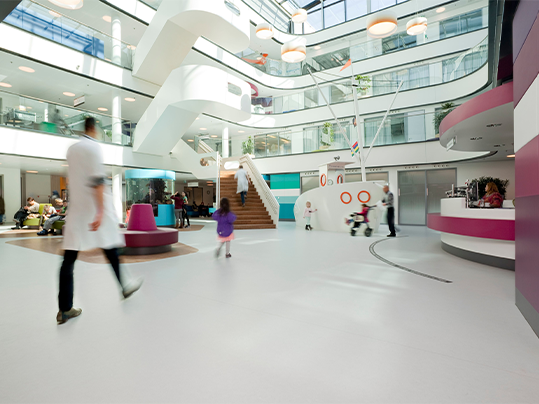 Marmoleum - healthcare