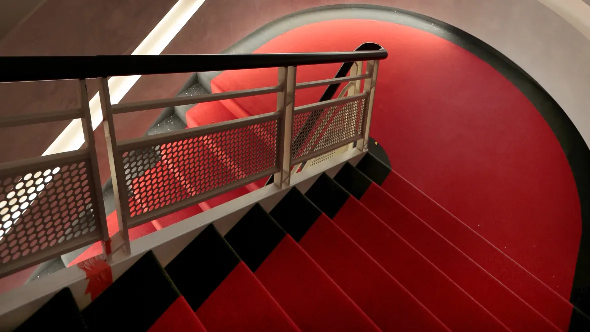 Escalier IRCAD Strasbourg